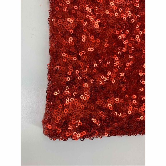 FASHION NOVA Red Sequin Dress - Picture 6 of 8